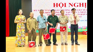Phường Quang Trung gặp mặt kỷ niệm 75 năm Ngày Thương binh - Liệt sỹ