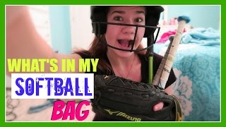 WHAT'S IN MY SOFTBALL BAG?