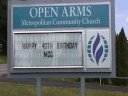 Open Arms MCC Rochester 40th Anniversary Greeting