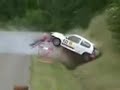 Rally car crash 4 - accident Rally car crash 4 - accident