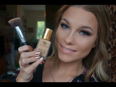 how to apply double wear foundation