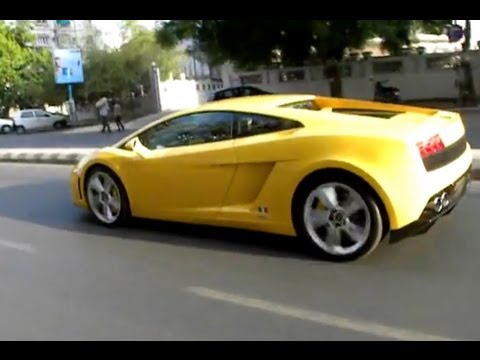 The Lamborghini Gallardo On road ahmedabad