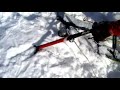 snowkiting crash! - 03-18