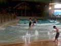 Wave pool at great wolf lodge