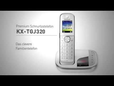 Panasonic Schnurlostelefon KX-TGJ320 - Das clevere Familientelefon