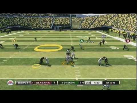 NCAA Football 13 Online Ranked Commentary Oregon Vs Alabama MUST WATCH 3 OT Thriller Gameplay Review