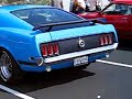 1969 & 1970 Ford Mustang BOSS 302 at Knotts Berry Farm 2004