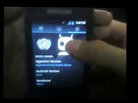 Installing [ROM] Hyperion 8 GM Final Build GALAXY Y GT-S5360