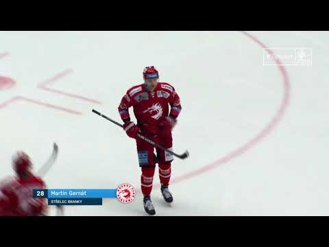Martin Gernat #28 D 9th goal in season HC Ocelari Trinec (Tipsport Extraliga - Czech) 20/21