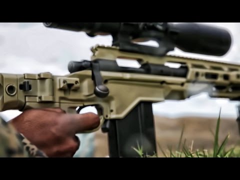 Marines Train With Remington M40 Sniper Rifl