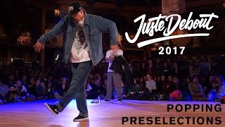 Juste Debout 2017 – Popping Preselections 3/3