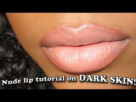 how to apply dark lipstick