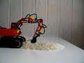 red excavator MOC 3