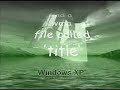 Hidden track in WindowsXP Hidden track in WindowsXP
