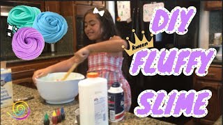 DIY FLUFFY SLIME 
