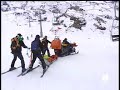 reporteros del telediario   peligro: avalancha