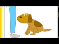 Butt scootin doggy