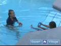 How to Teach Kids to Swim : Beginner Swimming Lessons for Children : Teaching a Child to Swim to the Steps : Kids' Swimming Lesson
