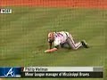 Braves manager goes nuts Braves manager goes nuts