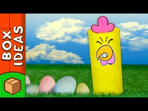 DIY Chicken With Easter Egg