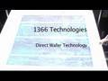 Faces of the Recovery Act: 1366 Technologies