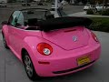 Pink Volkswagen Beetle Stk# 7998 VIN# 3VWRF31YX6M305973