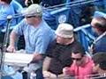Adam Sandler & Kevin James @ a Yankee Game