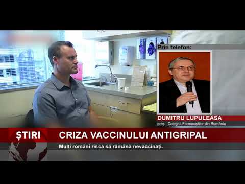 Românii vor să se vaccineze antigripal, dar lipsește vaccinul