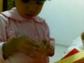 Sanika opening gift