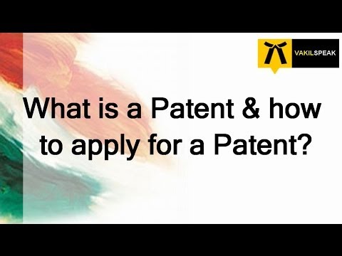 how to apply for a patent