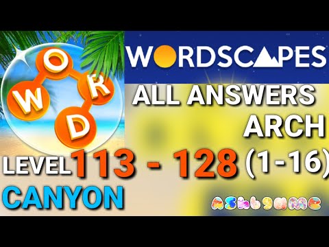 Wordscapes Daily Puzzle Level 113 128 Answers Ashbgame Ashbgame