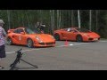 PORSCHE 911(997) TURBO GEMBALLA VS. LAMBORGHINI GALLARDO. START