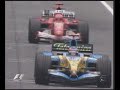 alonso y schumacher en imola 2005
