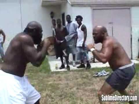 Kimbo Slice vs Big Bird - Street Fight (HQ)