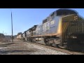 CSX Q618 Freight Train at Dacula, GA