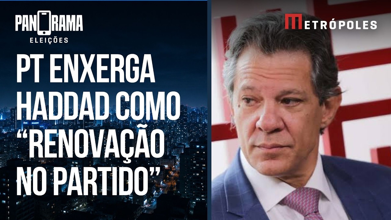 "Perfil diferente do petista médio": Fernando Haddad é visto como uma renovação no partido