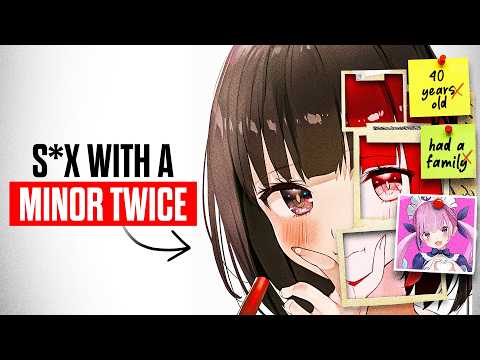 Beloved Vtuber Artist Confessed to S*x Crime LIVE  & Destroyed His Career