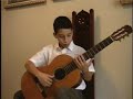 nace en caracas el 27 de setiembre de 1993. desde muy peque�o mostr� gusto por la m�sica, lo cual fue observado por sus padres, que de manera muy especial   empezaron a motivarlo, a fin de que desarrollara esa aptitud. fue as� como a la edad de 7 a�os comenz� a aprender a ejecutar la guitarra y fue su padre, quien lo encamino en sus primeros pasos, luego recibi� la orientaci�n profesional del profesor: fernando c�rdova, (particular) y mas tarde en la fundaci�n jos� antonio calca�o, con los profesores: efr�n su�rez y jaime paz castillo. su calidad art�stica, ha hecho que dicha fundaci�n haya decidido otorgarle el beneficio de estudiar gratuitamente como muy acertadamente lo han decidido, sus directivos encabezados por la profesora: francina grullon de larrazabal.
su actual repertorio, podr�amos decir que comprende muchas de las piezas que normalmente tocan gran parte de los guitarristas cl�sicos venezolanos :
antonio lauro, ra�l borges, agust�n barrios (mangore), heitor villalobos, gentil monta�a, astor piazzola isaac albeniz, francisco tarrega, etc. 
     realizar juicios de valor, sobre su incipiente comienzo, no vienen al caso, es preferible observar su desenvolvimiento en la escena ya sea de presentaciones privadas como publicas, a fin de formarse un concepto claro de cual puede ser el destino de este talentoso joven venezolano.