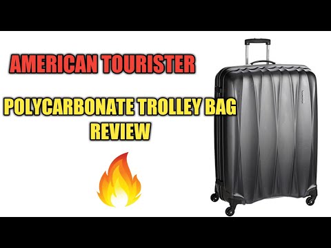 American Tourister Polycarbonate Luggage Trolley Bag Review | Best in the market?