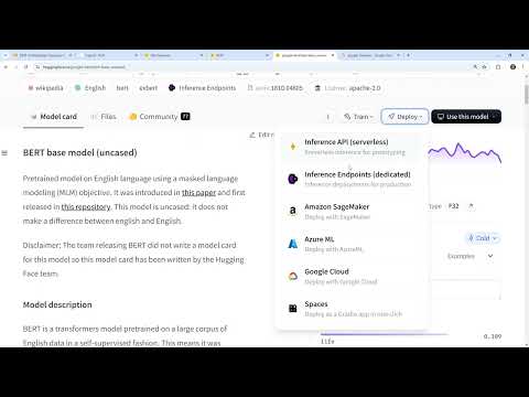 BERT Lab - GenAI Essentials