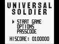 Universal soldier game boy 6
