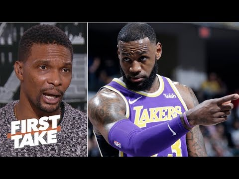 Video: 'We're in uncharted territories' if LeBron James misses playoffs - Chris Bosh | First Take