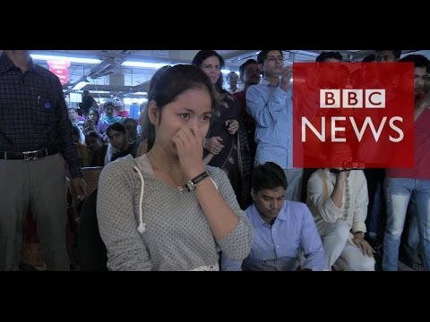 From a rubbish dump to realising her fashion dream - BBC News