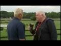Bill Parcells and Tom Durkin at Saratoga