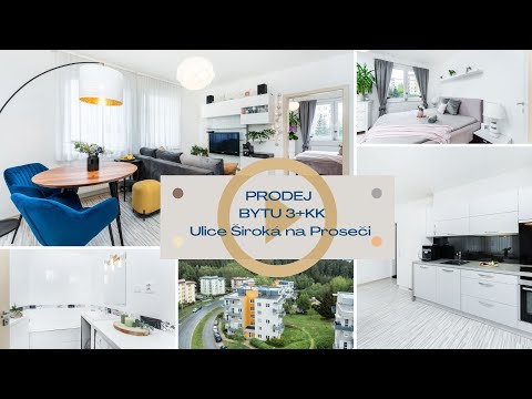 Video Prodej bytu 3+kk s balkonem v ulici Široká - Proseč Jablonec nad Nisou