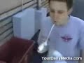 funny video- this guy does a prank that hurts.!! funny video- this guy does a prank that hurts.!!