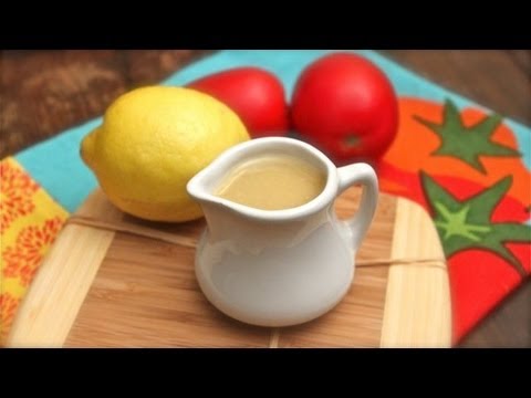 how to make lemon vinaigrette dressing