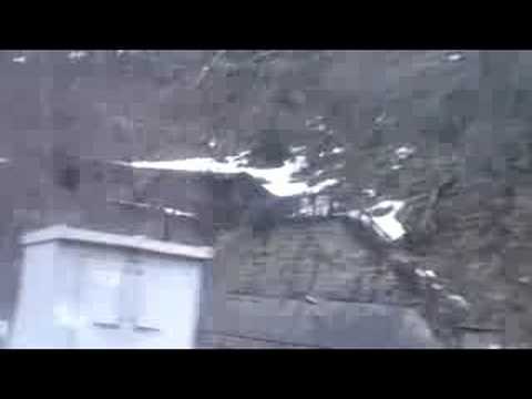 函館本線 長万部 方面 特急スーパー北斗1號車風景 小幌通