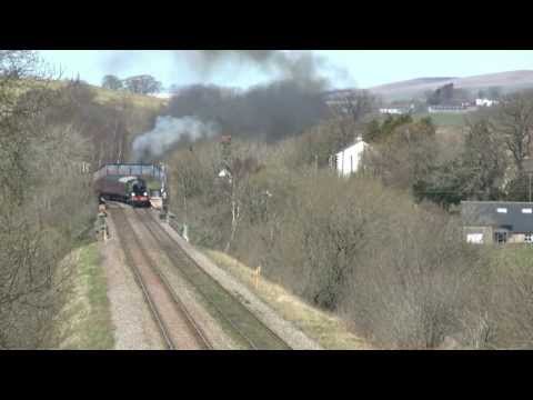 mayflower - 61306 Mayflower on A Loaded Test Run (Carnforth - Settle Jtn - Hellifield - Blackburn - Preston - Carnforth) on Thursday 2nd May 2013. Mayflower came out for...