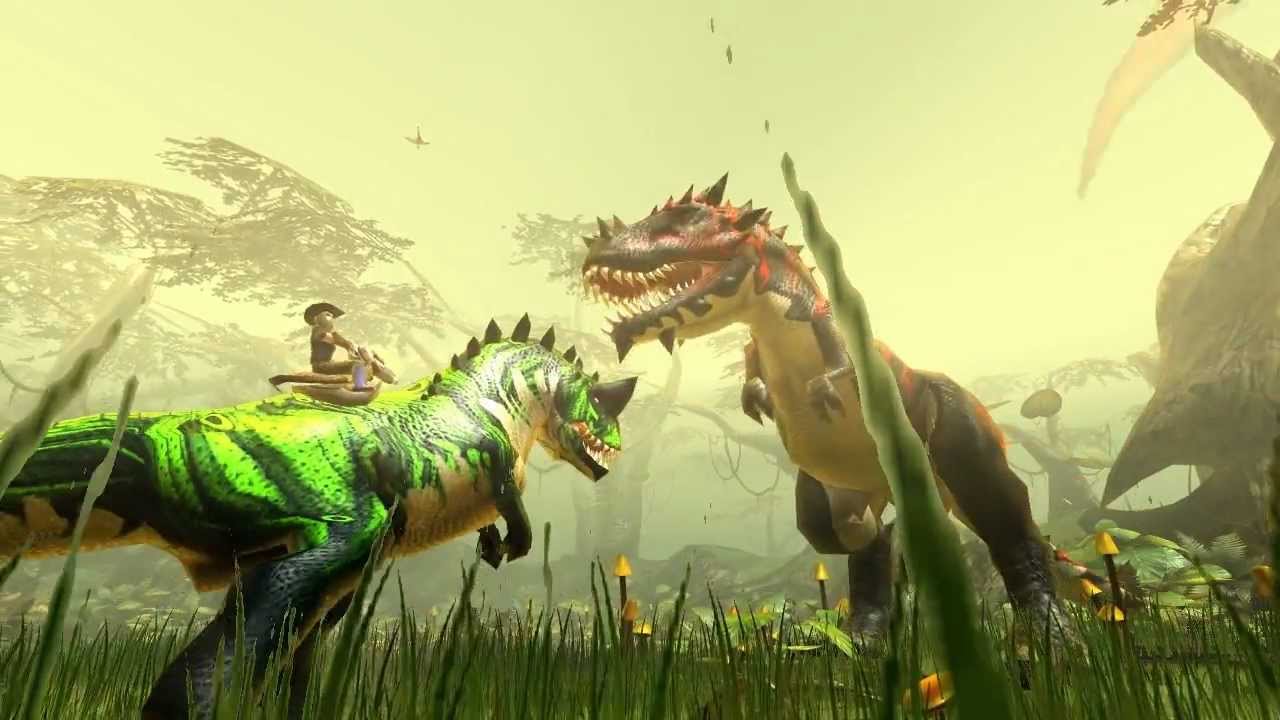 Игровые динозавры видео